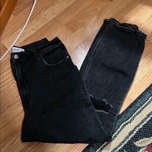 Abercrombie & Fitch High Rise Black Jeans